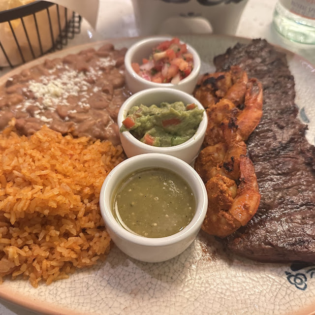 Steak and Shrimp Tacos