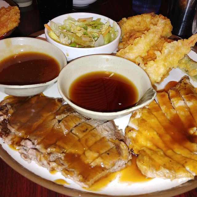 Beef Teriyaki & Tempura