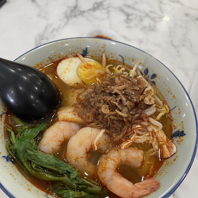 penang prawn mee 槟城虾面
