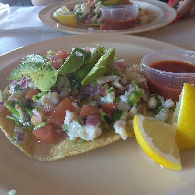 Ceviche Tostada