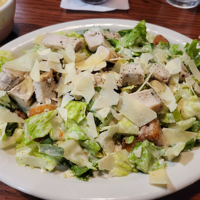 Cesar Salad with Grilled Chicken Added