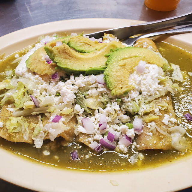 Enchiladas Verdes de Pollo