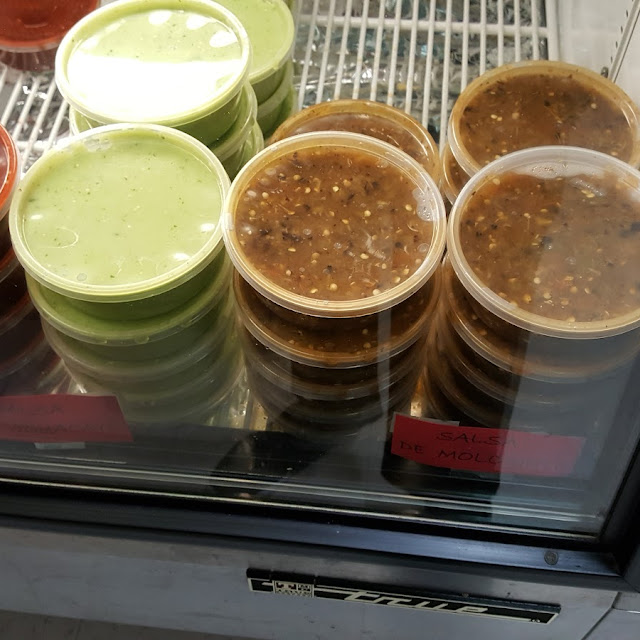 Salsa Roja and Salsa Verde