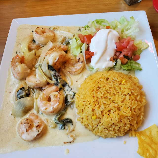Camarones Con Crema