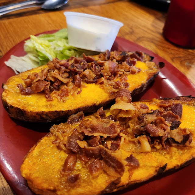 Potato Skins with Cheese
