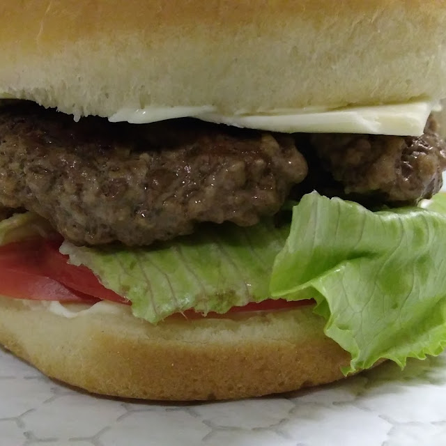 Half Pound Hand Pattied Burger