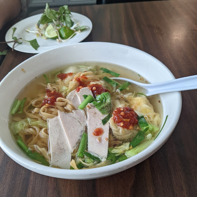 Mixed Wonton Noodle Soup