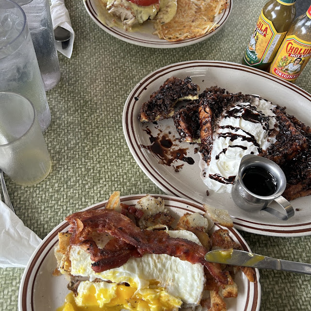 Eggs Benedict French Toast Breakfast