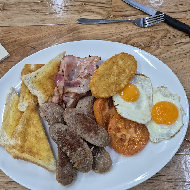 Big Breakfast with a Large Tea Great Value Meal