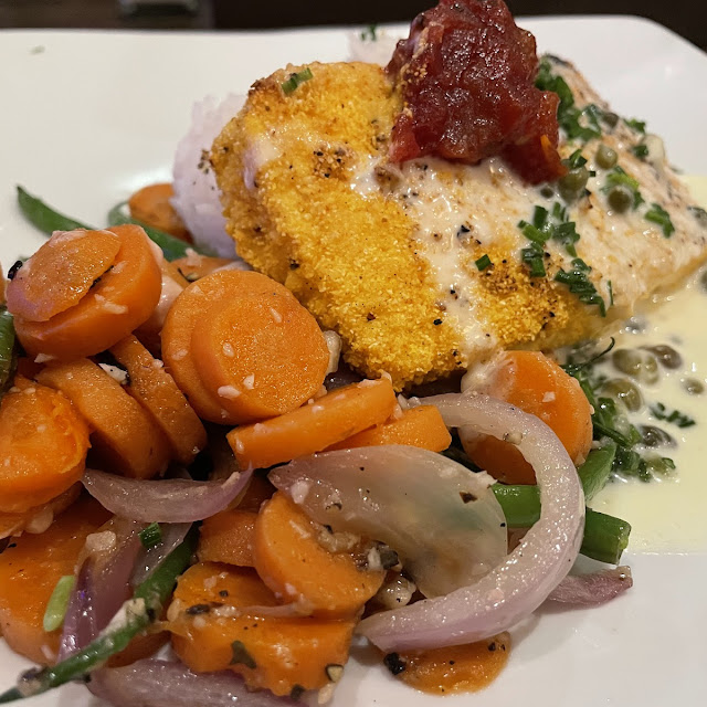 Lemon Caper Halibut