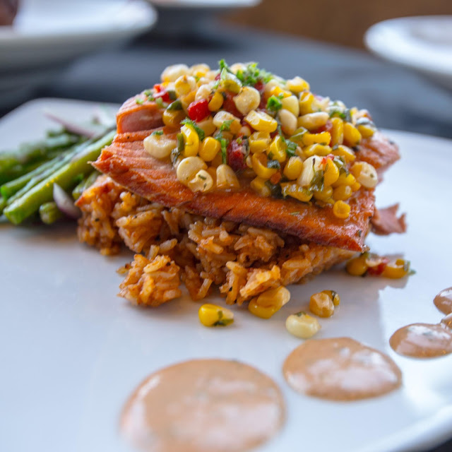 Huckleberry Glazed Salmon