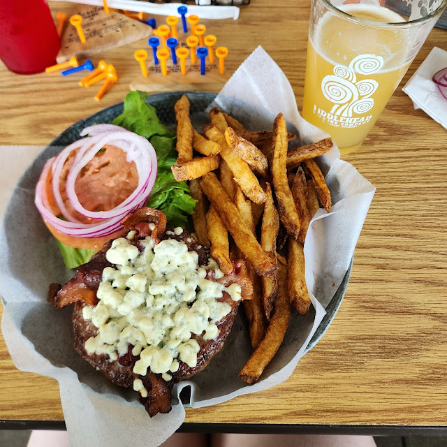 Black and Blue Burger
