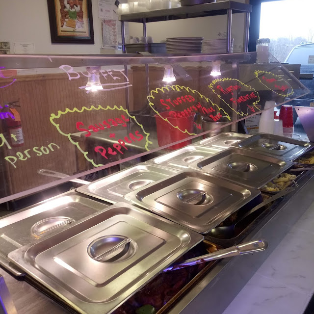 All You Can Eat Italian Buffet Every Monday and Tuesday from 4to8pm 11 95