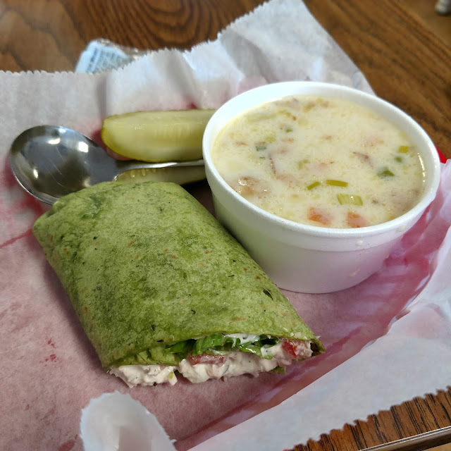Wrap and Soup of the Day