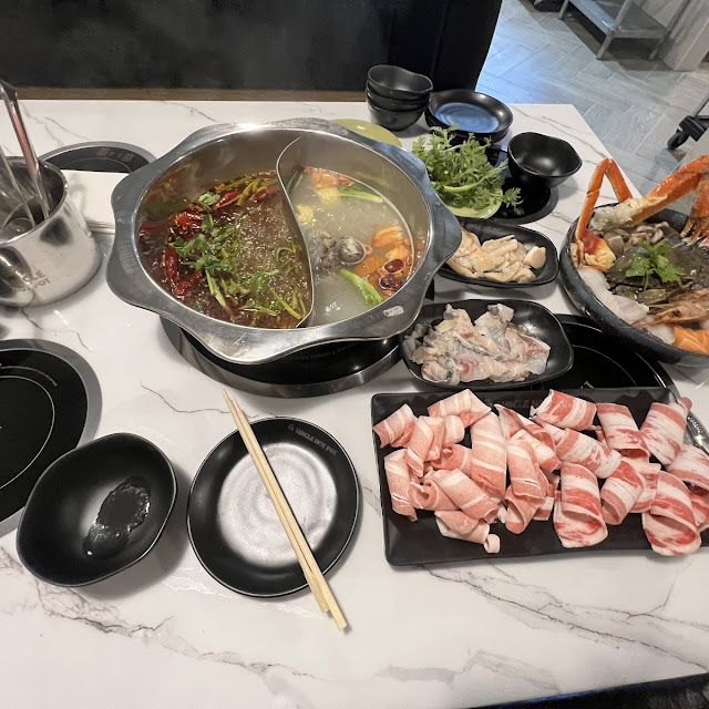 hot pot dishes 麻辣烫