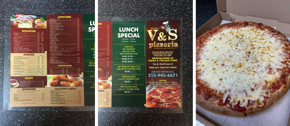 V & S Pizzeria
