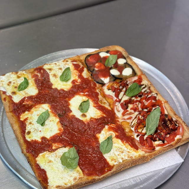 Sicilian Pizza Slice