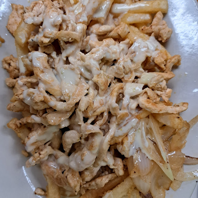 Chicken French Fries and Cheese