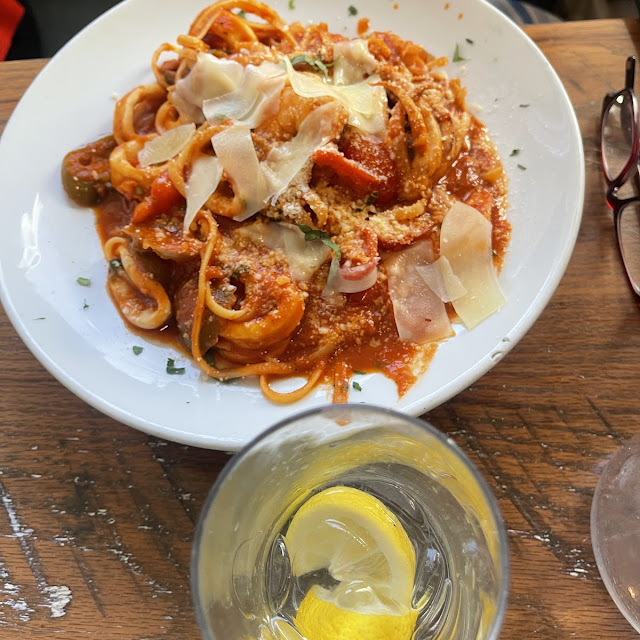 Shrimp and Calamari Pasta