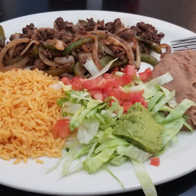 Fajita Plate with Rice