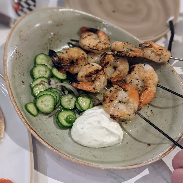 Shrimp Souvlaki