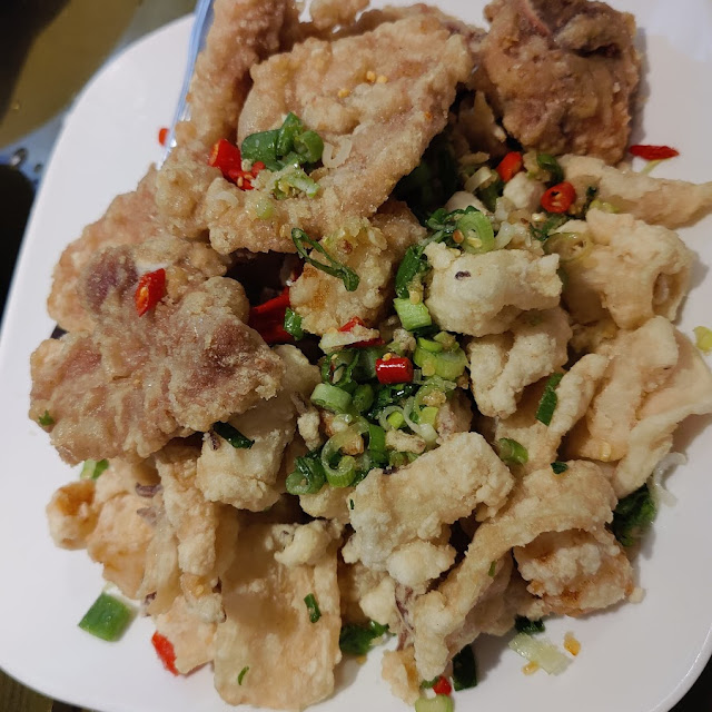 Salt & Pepper Squid Pork & Scallops
