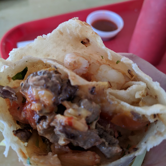 Surf and Turf Burrito