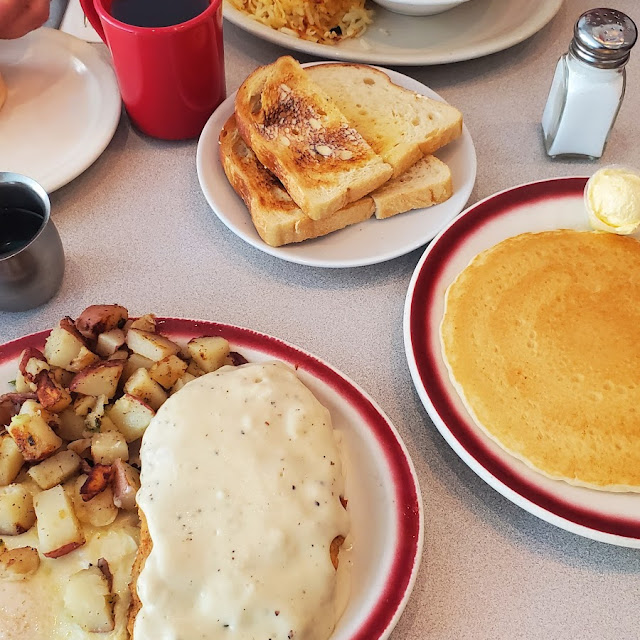 Chicken Fried Steak and Eggs