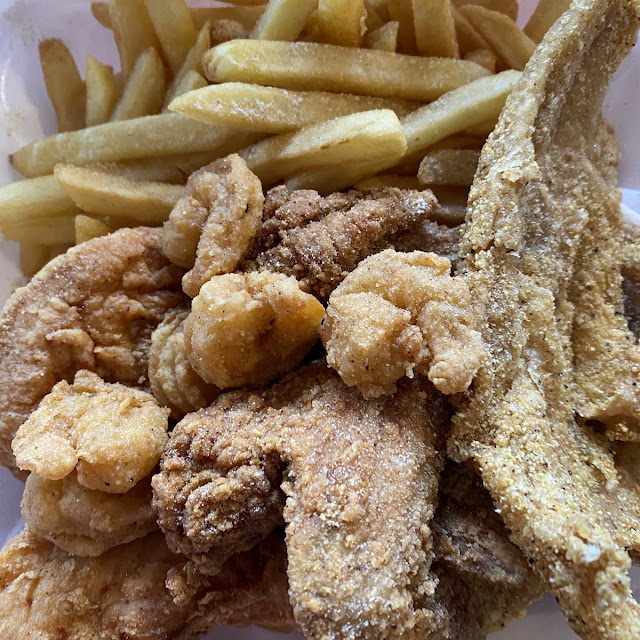 Fried Fish and Chips Combo
