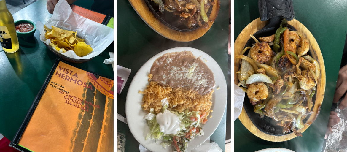 Vista hermosa mexican restaurant