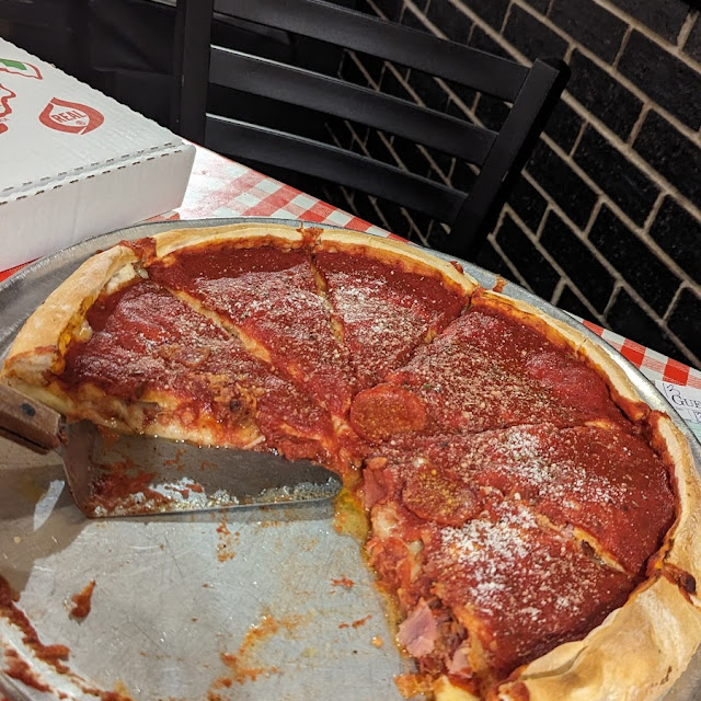 Chicago Stuffed Pizza Meat Lovers