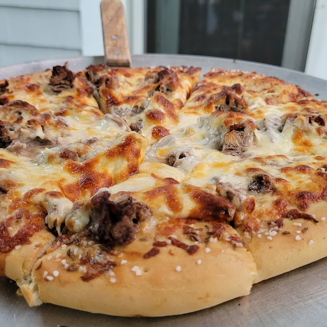 Beef on Weck Pizza