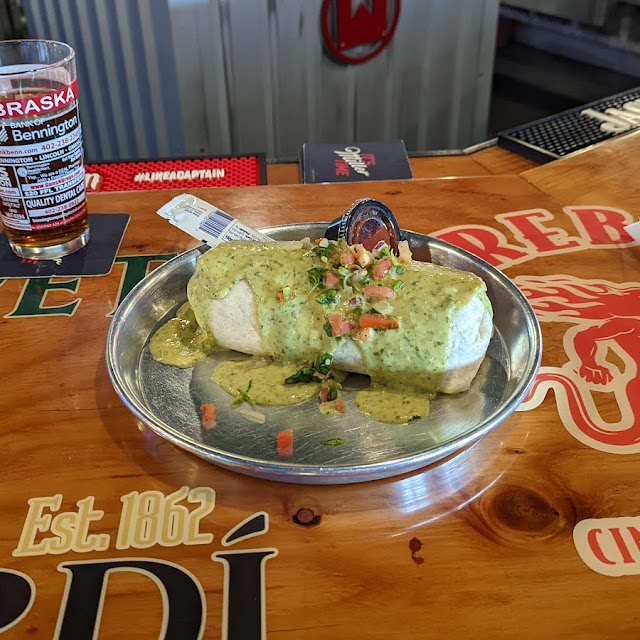 Drunken Shrimp Burrito