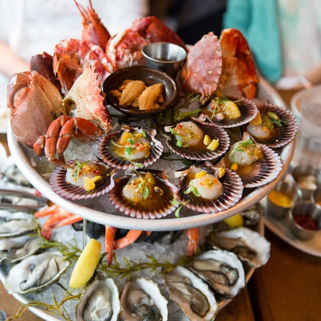 Oyster Sampler Includes All Marked With