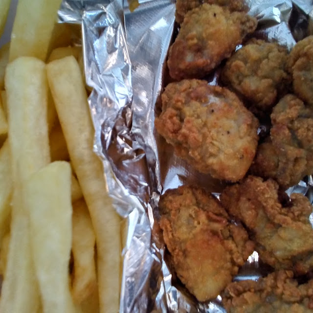Oysters with French Fries