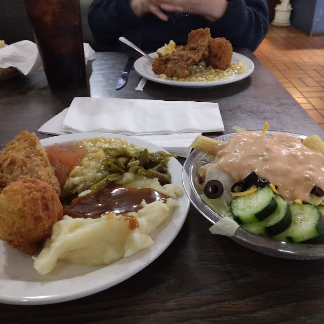 Buffet with Catfish