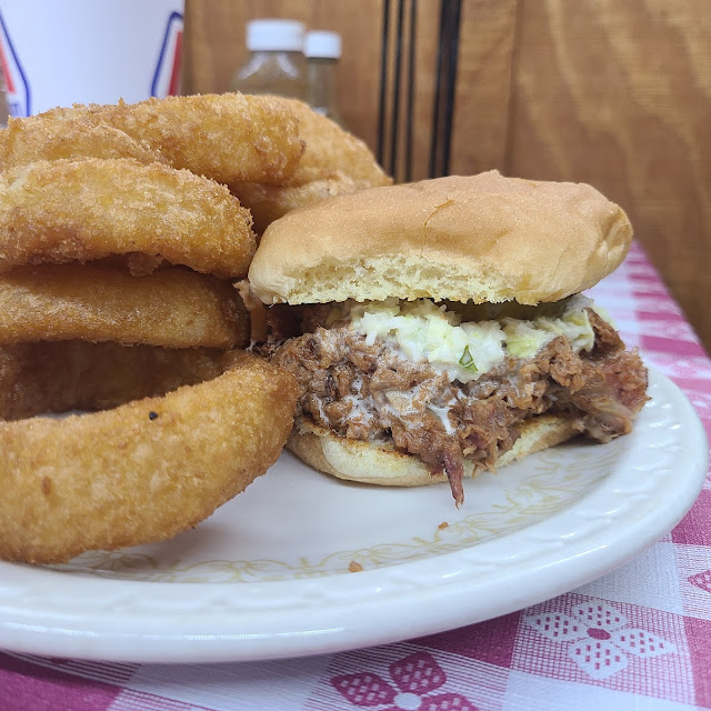 Pulled Pork Sandwich with Coleslaw