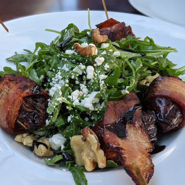 Bacon Wrapped Goat Cheese Stuffed Dates