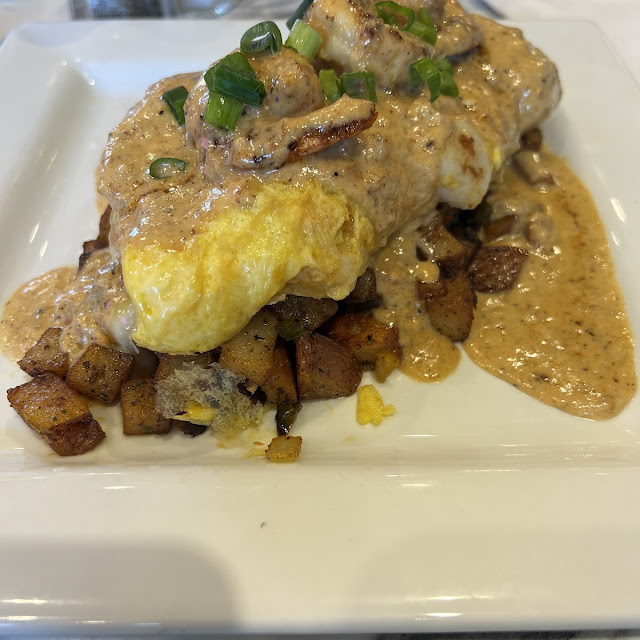 Seafood Omelette