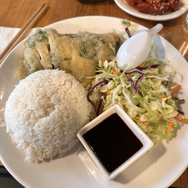 Steamed Chicken Served Cold