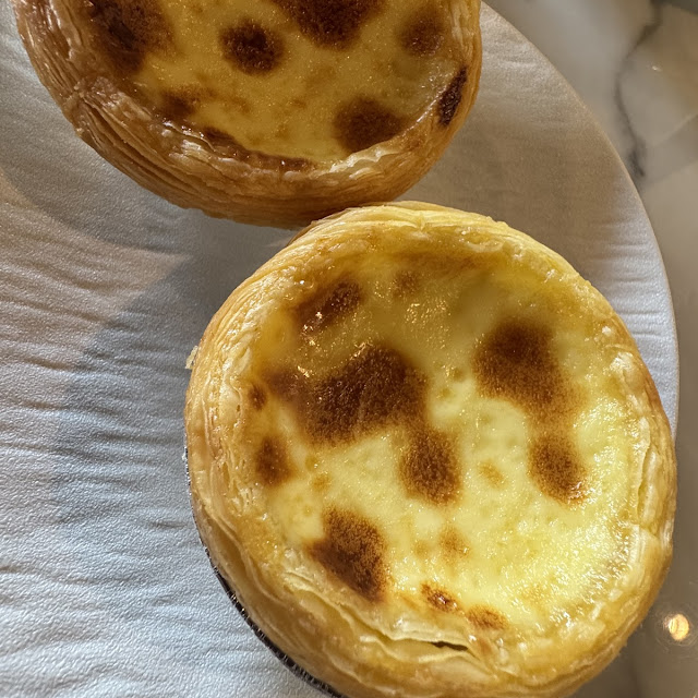 portuguese egg tarts 2 pieces 葡式蛋挞 2