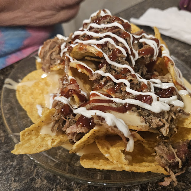 Pulled Pork BBQ Nachos