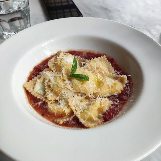 Goat Cheese Ravioli