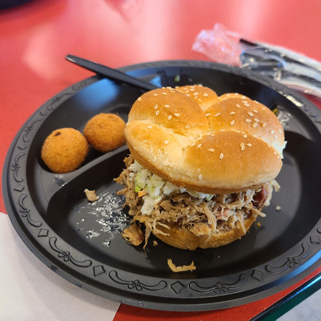 NC BBQ Plate