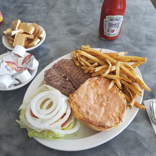 1 3 lb Hamburger w Fries