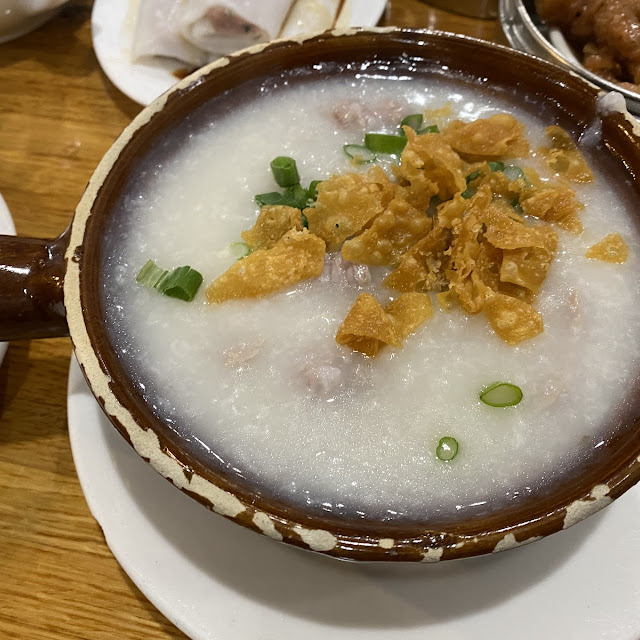 plain congee 明火白粥