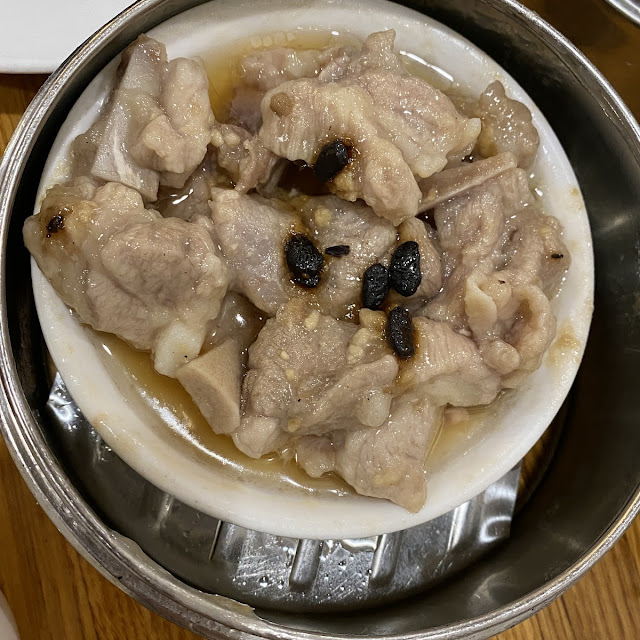 steamed spareribs in black bean sauce豉汁蒸排骨