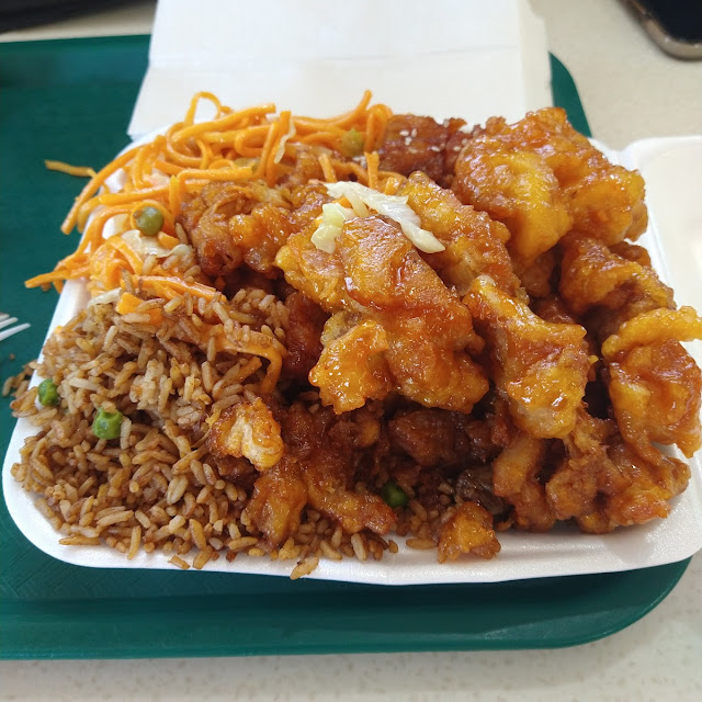 Fried Rice N Chow Mein Orange Chicken N