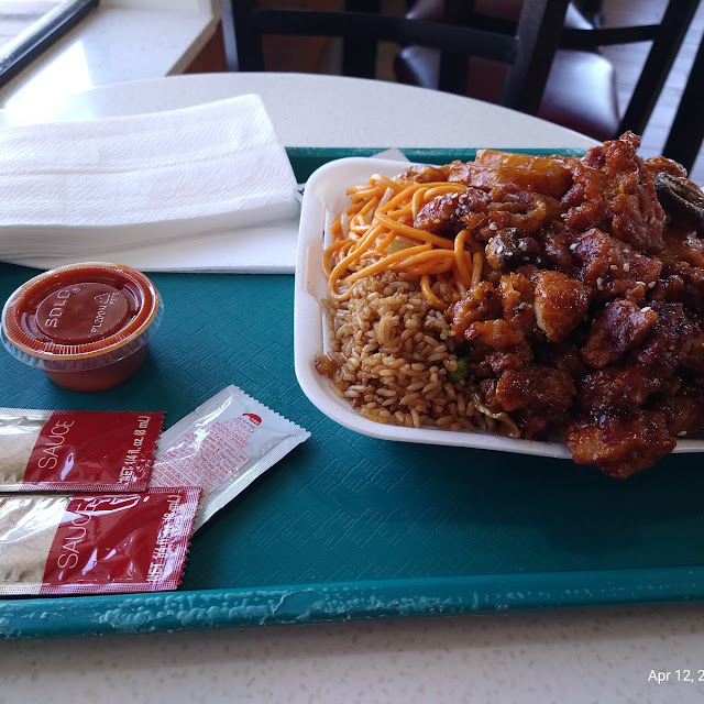 Sweet N Sour Pork Sesame Chicken N Chow Mein N Fried Rice
