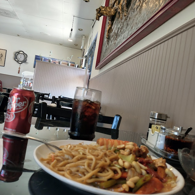 Chow Mein and Kung Pao Chicken